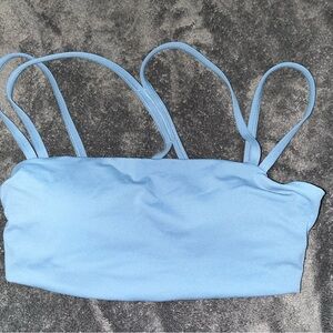 JoyLab Sky Blue Strappy Sports Bra sz S